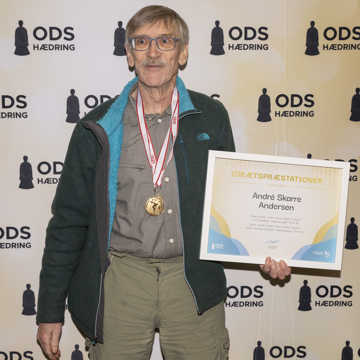 ODSHÆDRING 2025 VINDER idrætspræstation