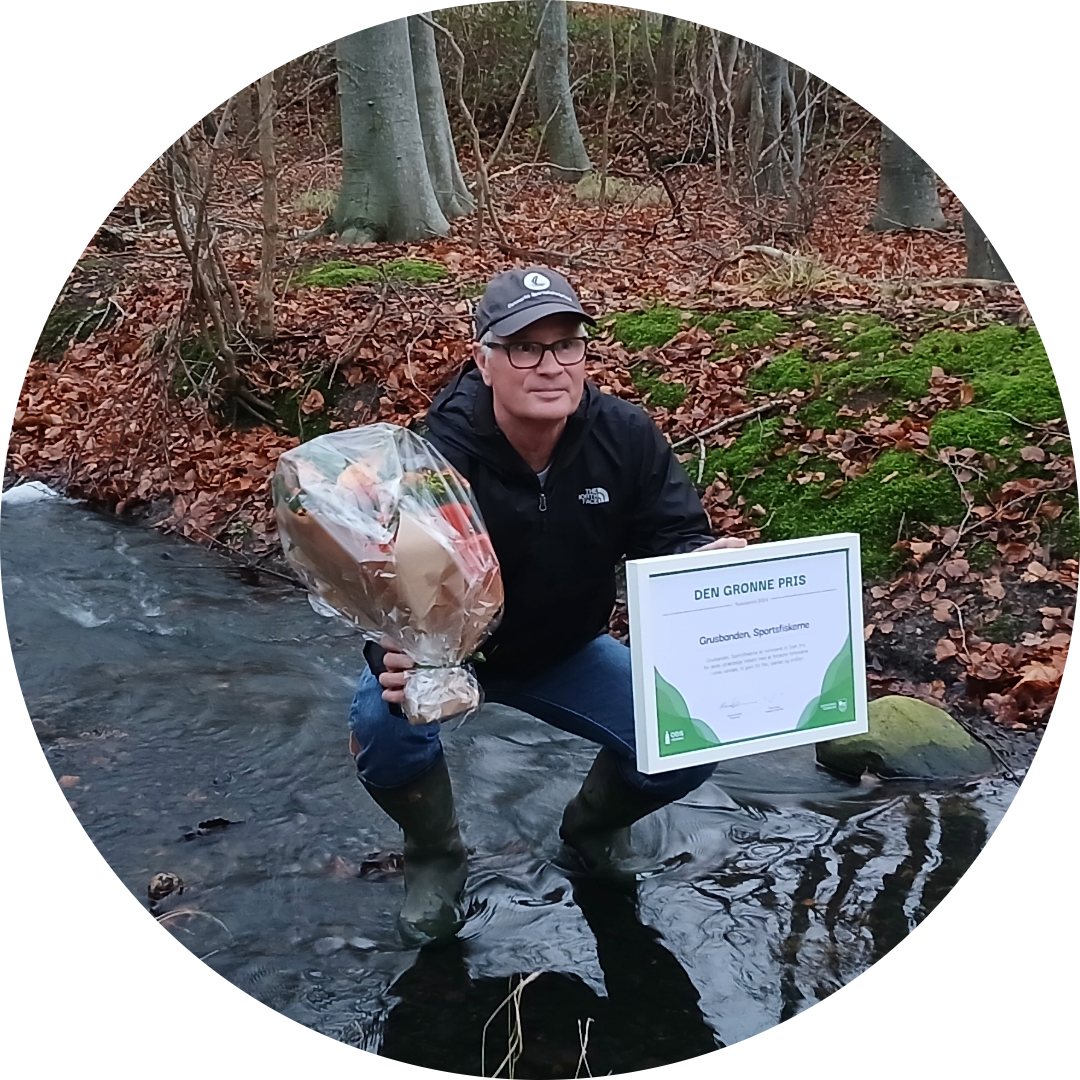 Grusbanden, Sportsfiskerne modtager nominering til Grøn Pris 2024