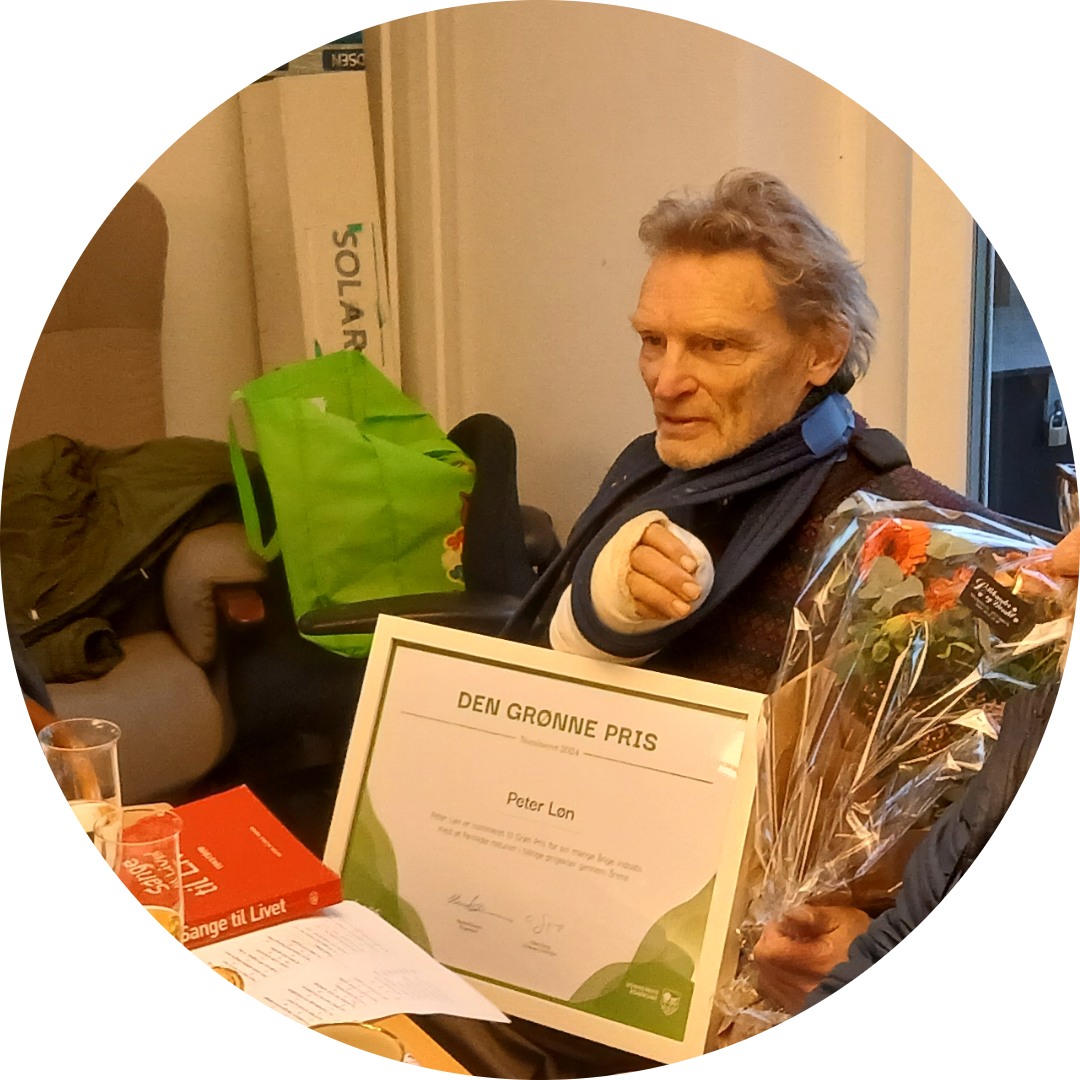 Peter Løn modtager nominering til Grøn Pris 2024